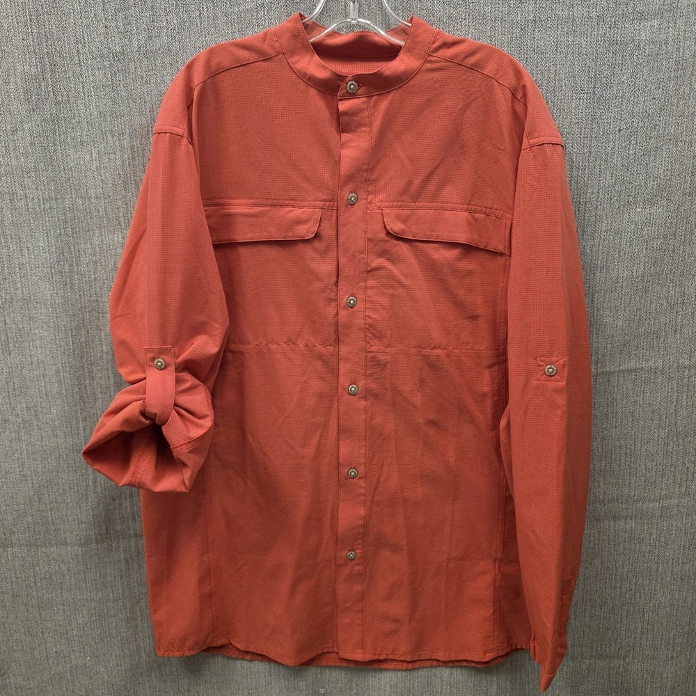 Like New Red Riders Coral Breathable Shirt